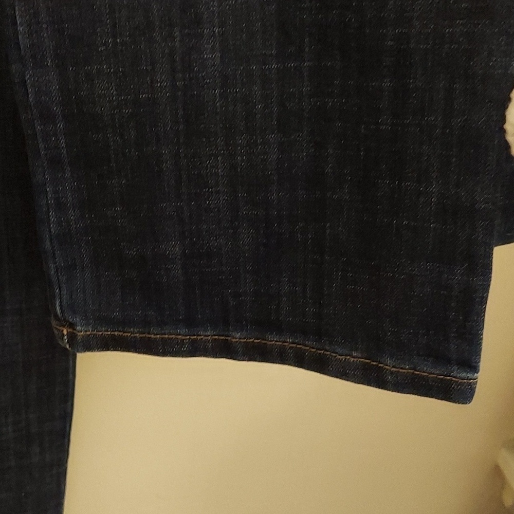 LEE Relaxed Fit Straight Leg Mid Rise Dark Wash Jeans 10L NWT - Picture 7 of 14